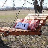 Jak udělat houpačku z palet pro dávání vlastních rukou